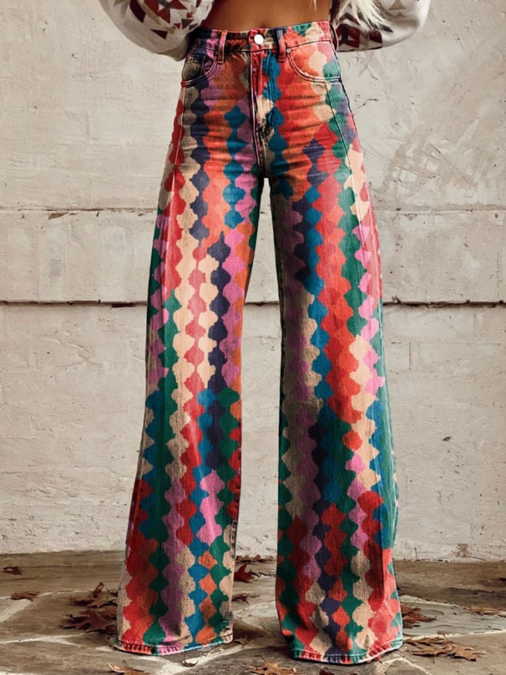 Amélie - Pantalón Bohemio de Primavera