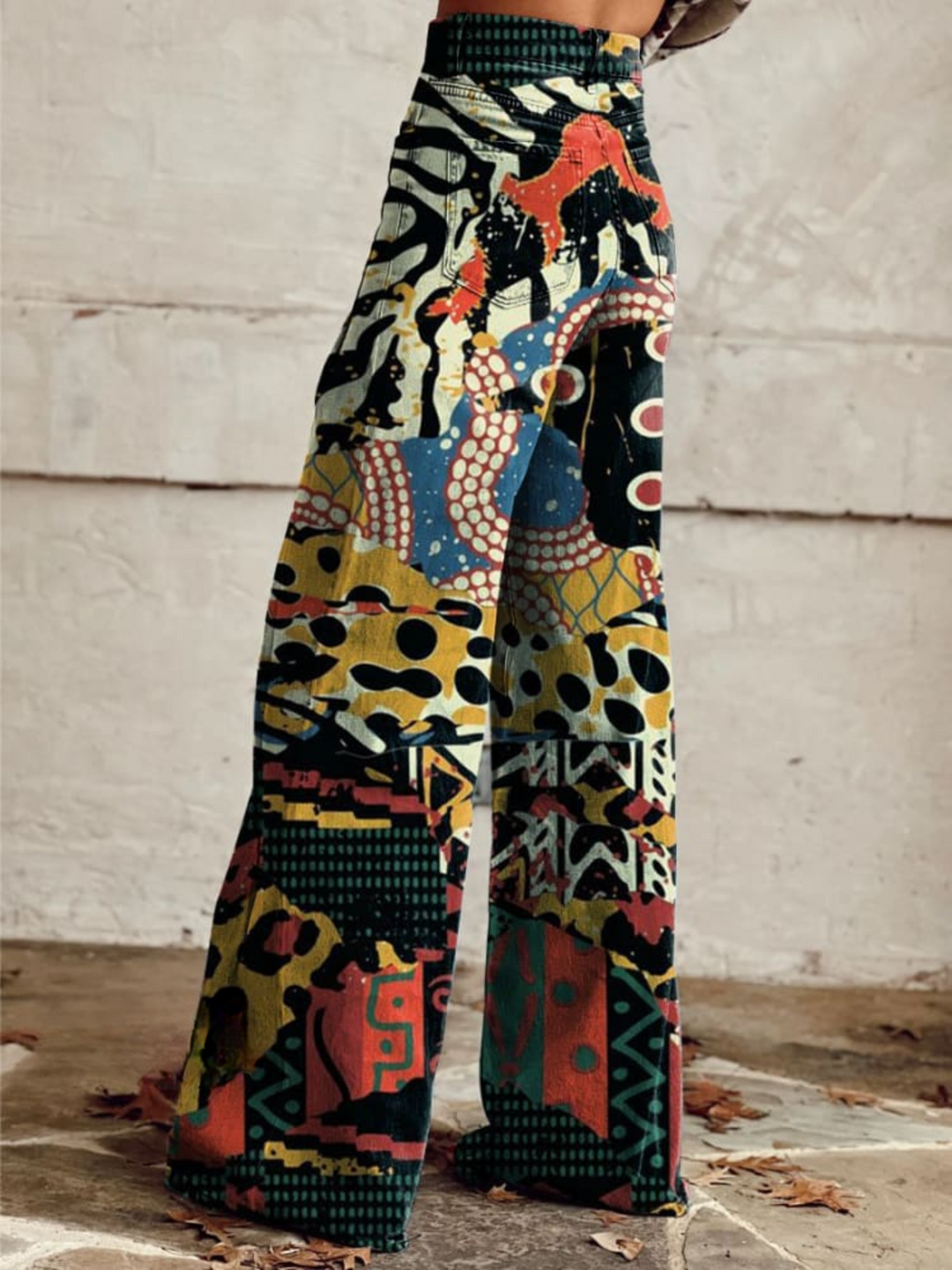 Élodie - Pantalones Elegantes Artísticos