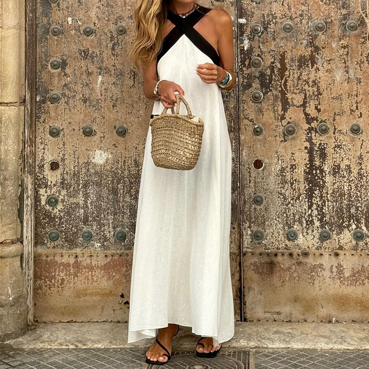Sienna - Vestido con Escote Cruzado