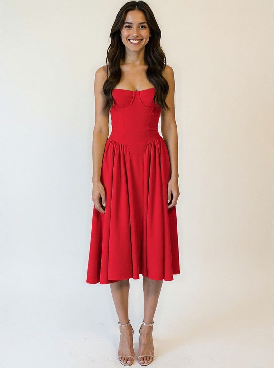 Nova | Vestido Corset Midi