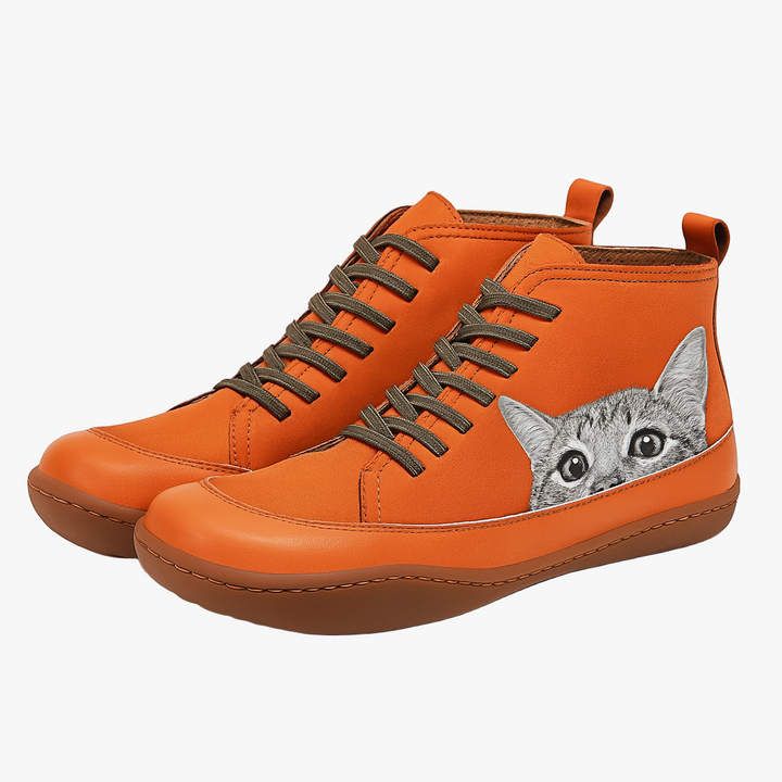 Marina - zapatos con foto de gato