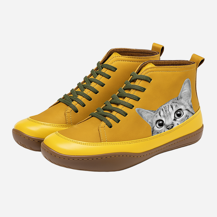 Marina - zapatos con foto de gato