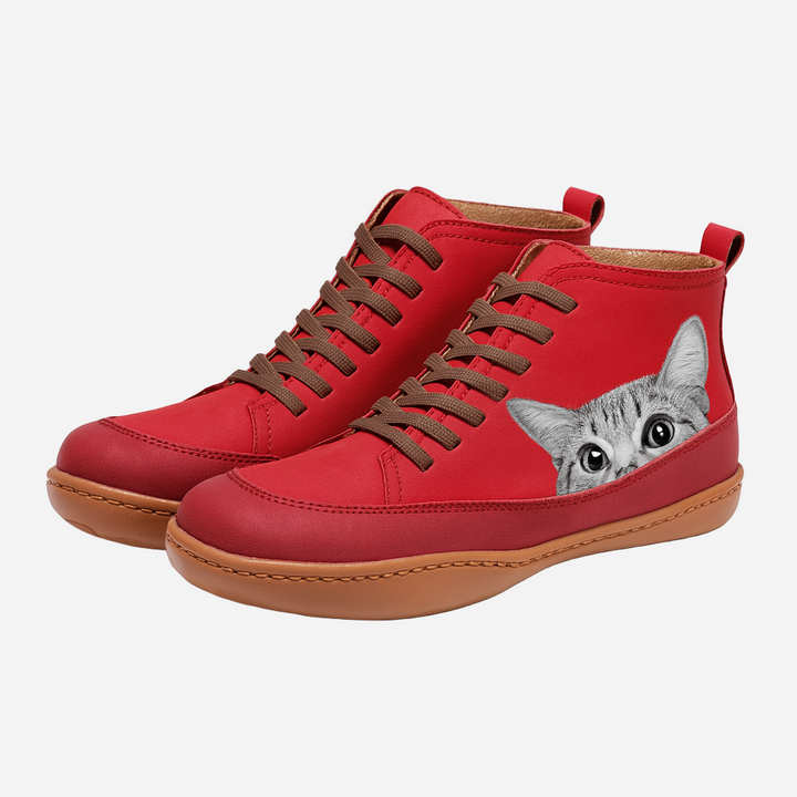 Marina - zapatos con foto de gato