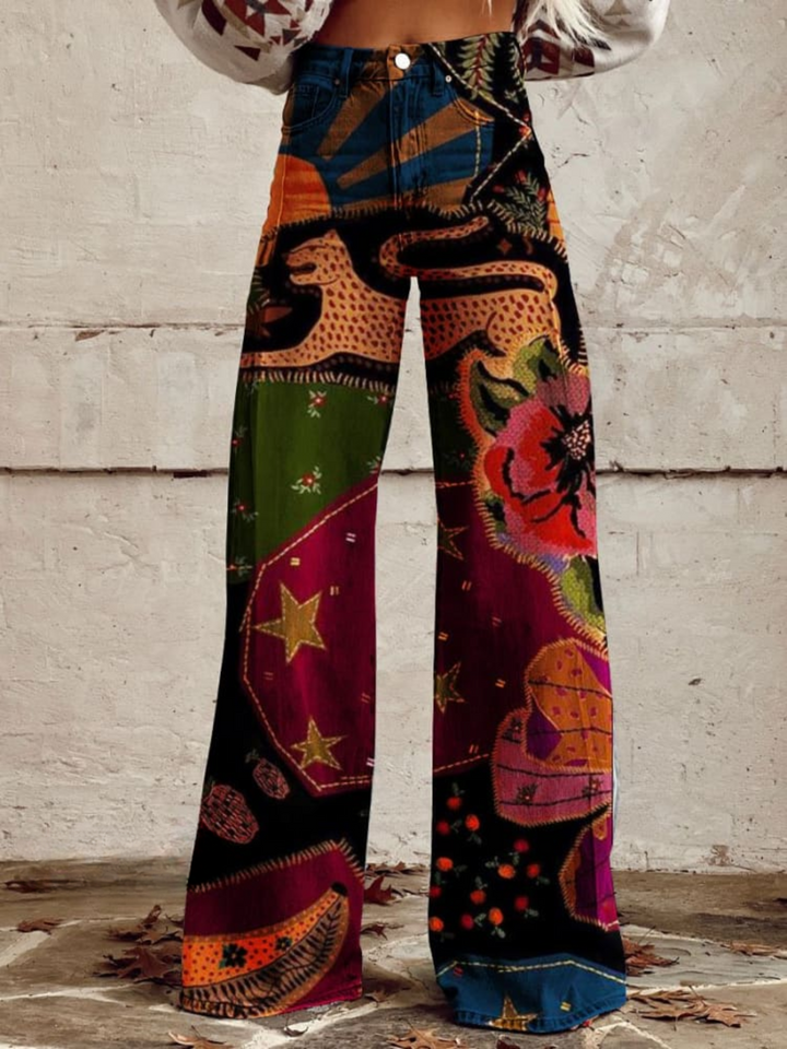 Léna - Pantalón Boho Vintage