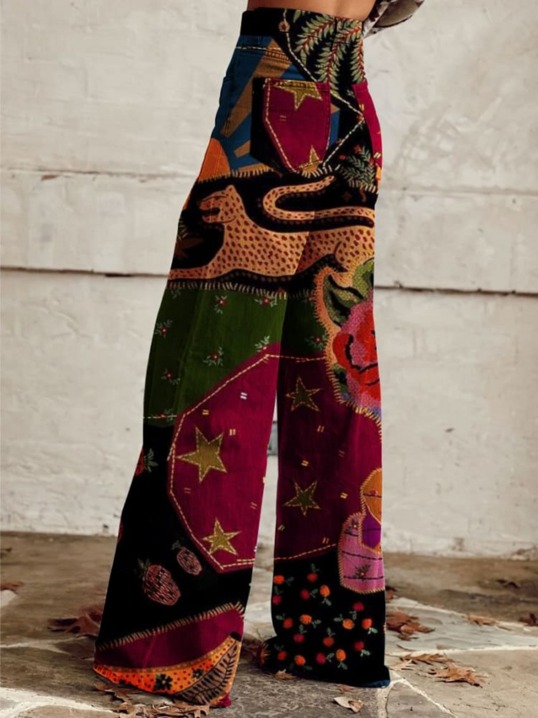 Léna - Pantalón Boho Vintage