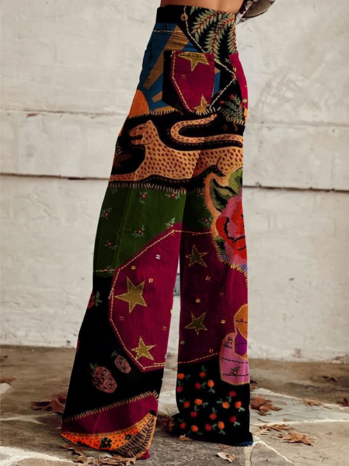 Léna - Pantalón Boho Vintage