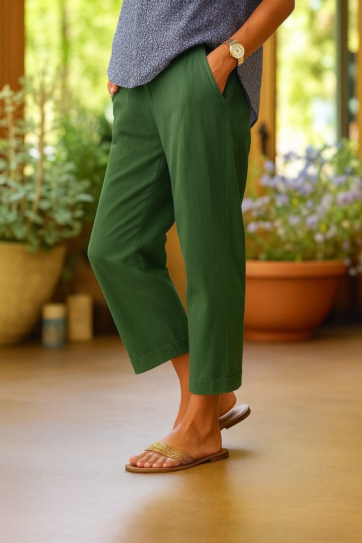 Emily - Elegant Lightweight Trousers