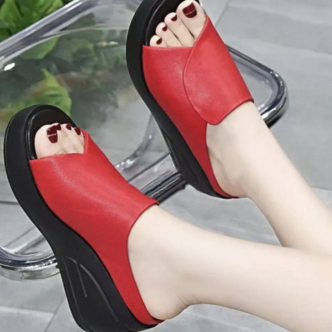 Eliza™ – Sandalias ortopédicas de cuña sin tiras