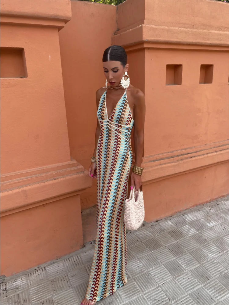 CANCÚN | Vestido Largo de Ganchillo