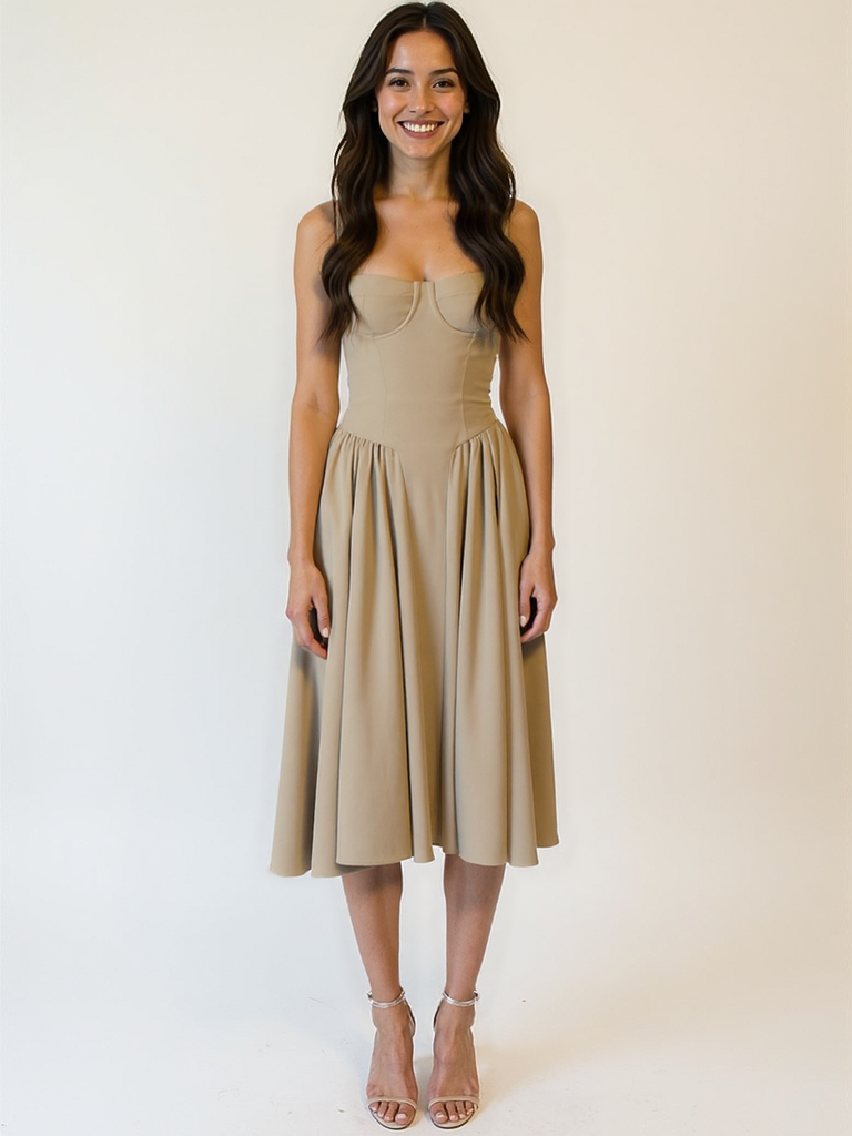 Nova | Vestido Corset Midi