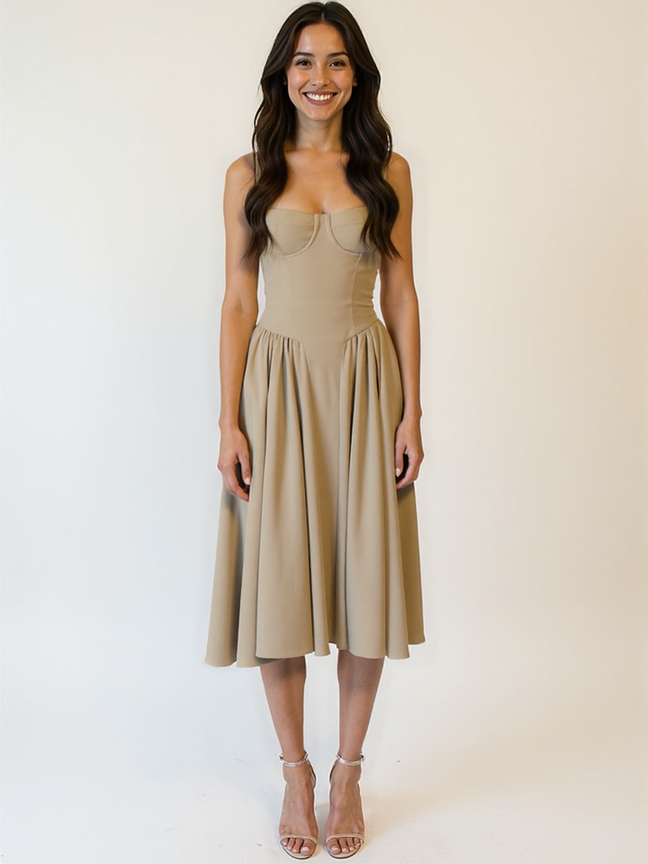 Nova | Vestido Corset Midi