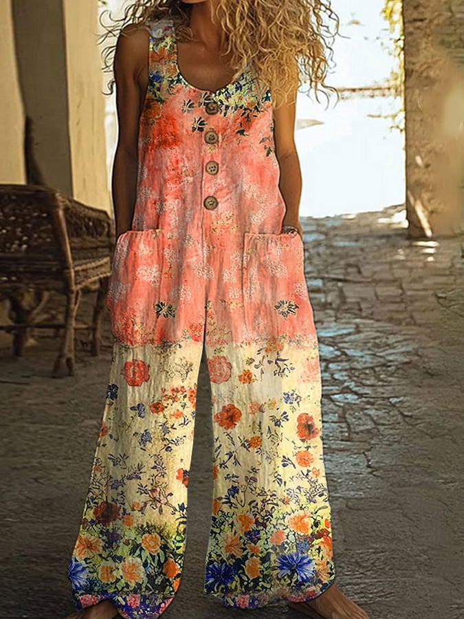 Violet | Mono Vintage de Flores con Patchwork