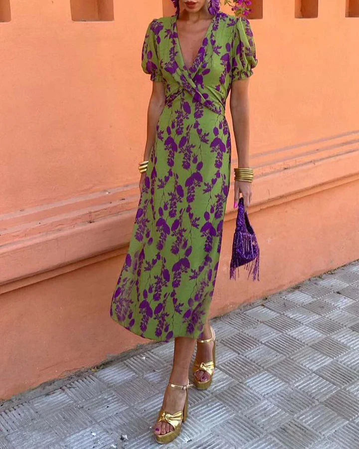 YESENIA | Vestido Floral Elegante
