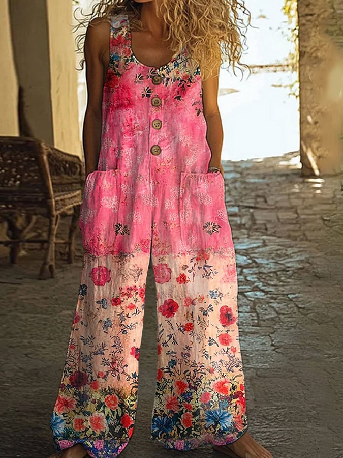 Violet | Mono Vintage de Flores con Patchwork