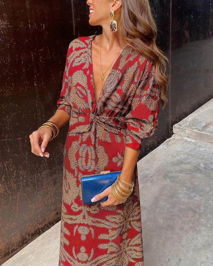 FERNANDA | Vestido Maxi Boho de Lujo