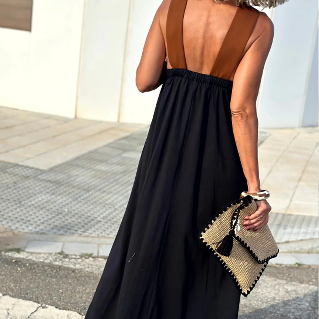 Sienna - Vestido con Escote Cruzado